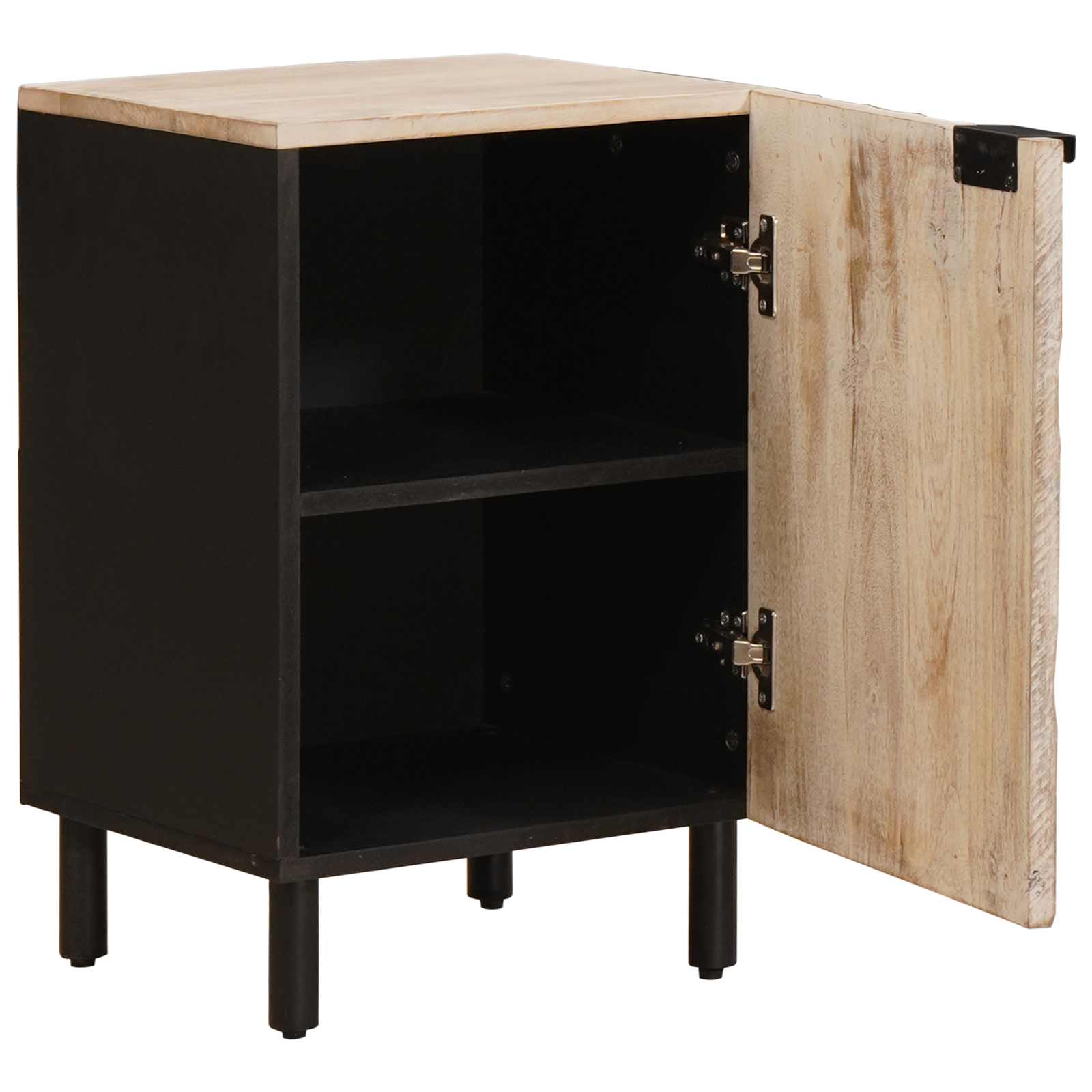 Mobile da Bagno Bianco 38 x 33 x 58 cm Legno di mango massello 4017885