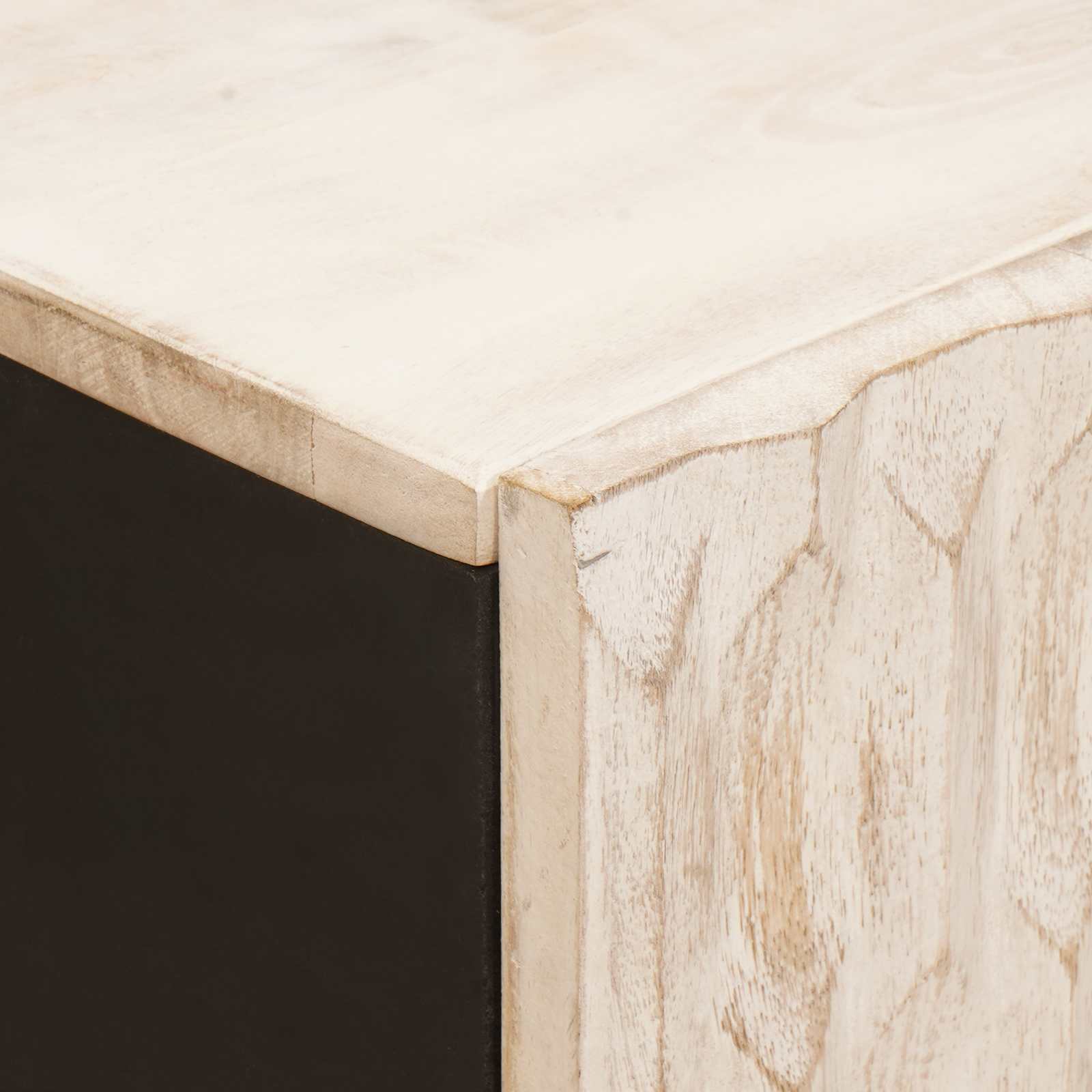 Credenza con porta Finitura Bianco Lavato 60 x 33,5 x 75 cm 4017890