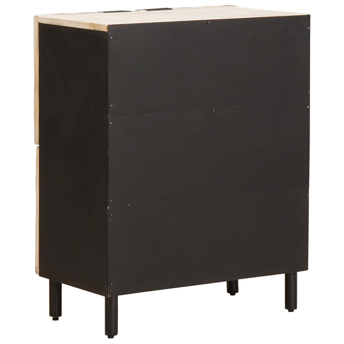Credenza con porta Finitura Bianco Lavato 60 x 33,5 x 75 cm 4017890