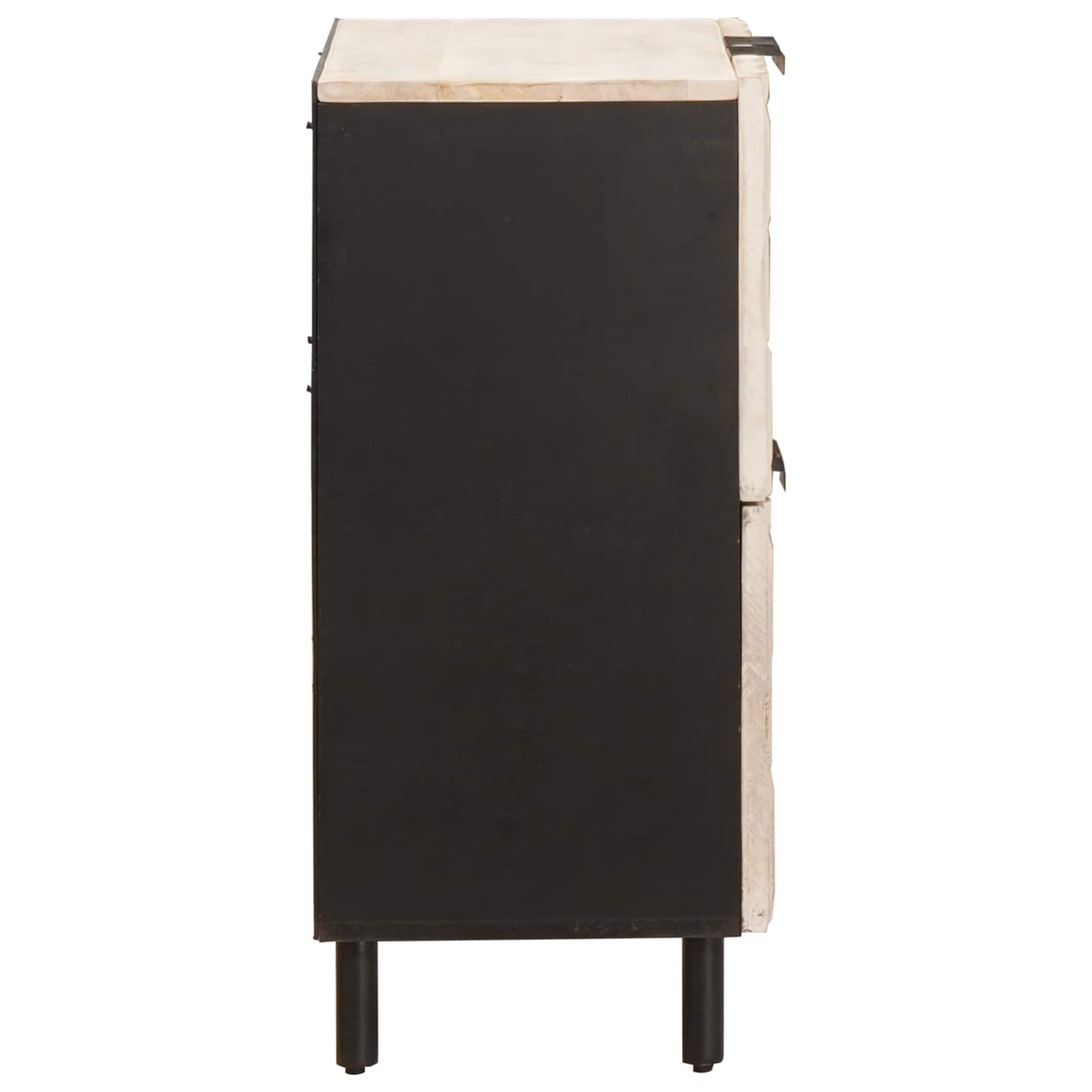 Credenza con porta Finitura Bianco Lavato 60 x 33,5 x 75 cm 4017890