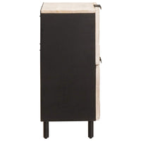 Credenza con porta Finitura Bianco Lavato 60 x 33,5 x 75 cm 4017890