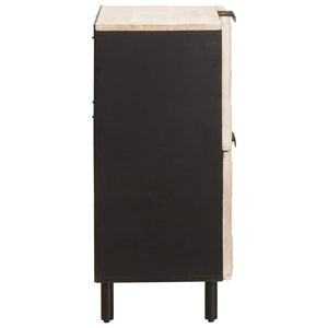 Credenza con porta Finitura Bianco Lavato 60 x 33,5 x 75 cm 4017890