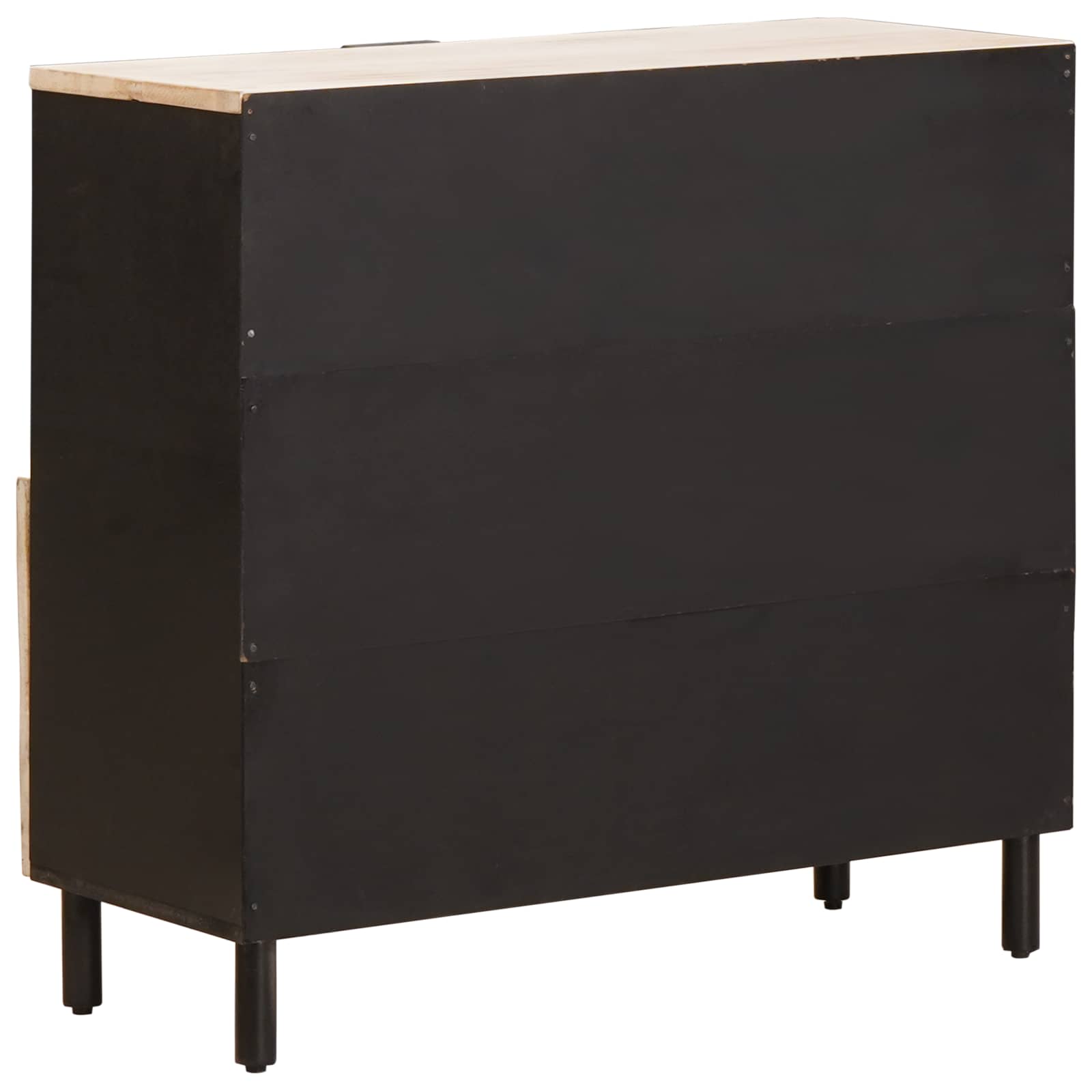 Credenza con porta Finitura Bianco Lavato 80 x 33,5 x 75 cm 4017891