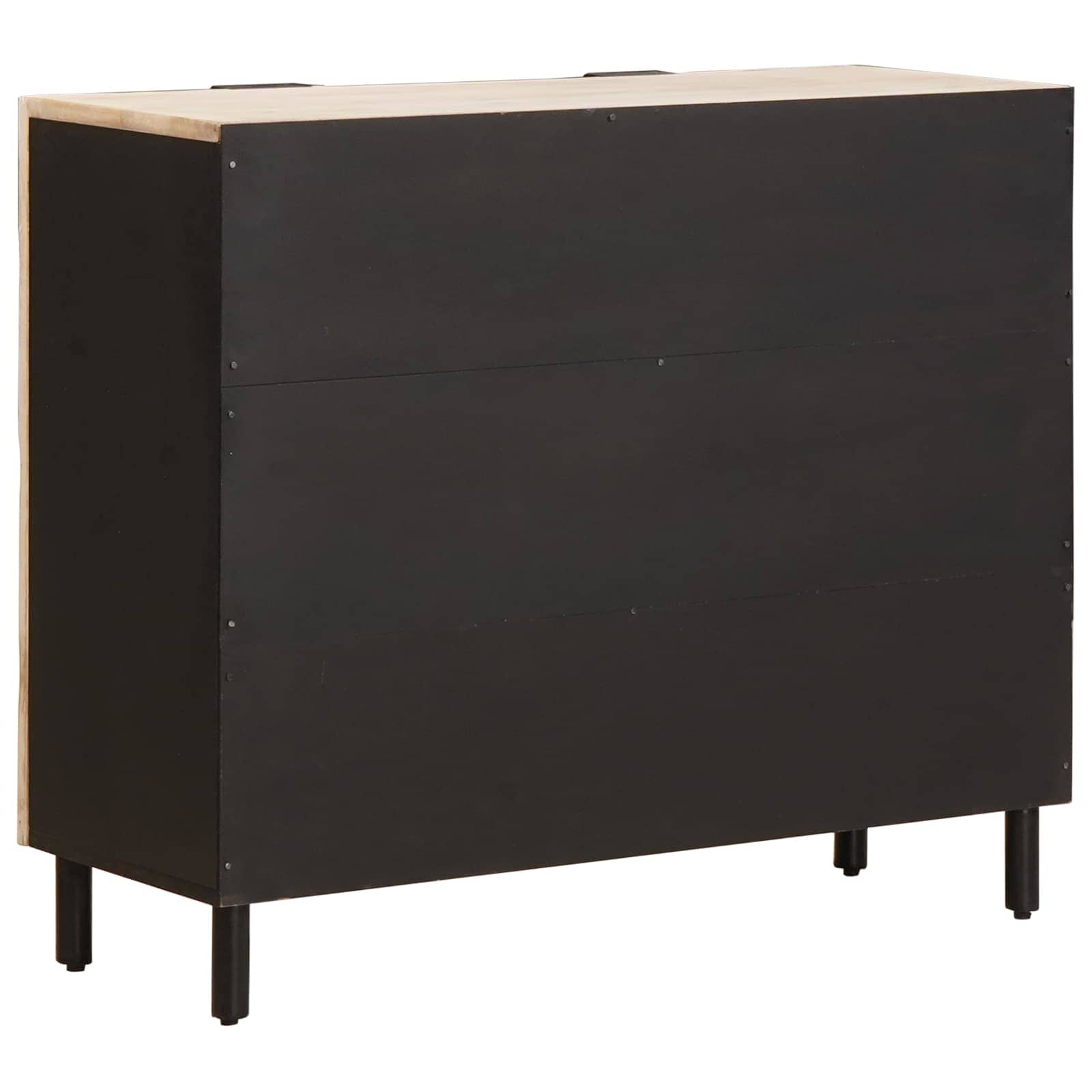 Credenza con porta Finitura Bianco Lavato 90 x 33,5 x 75 cm 4017892
