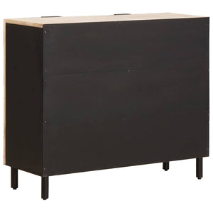 Credenza con porta Finitura Bianco Lavato 90 x 33,5 x 75 cm 4017892