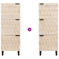 Credenza con porta Finitura Bianco Lavato 40 x 33,5 x 110 cm 4017893