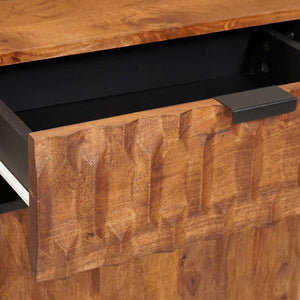 Armadio da Notte con cassetto Marrone 50 x 33 x 60 cm 4017908