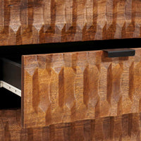 Armadio da Notte con cassetto Marrone 50 x 33 x 60 cm 4017909