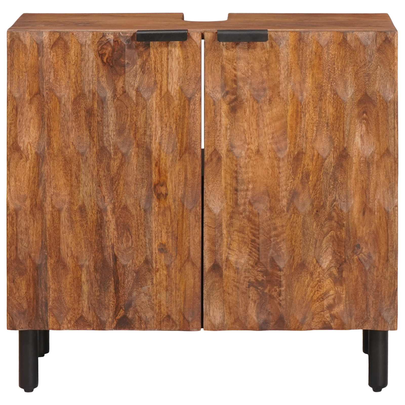 Armadio per Lavabo da Bagno con porta Marrone 62 x 33 x 58 cm 4017919