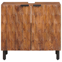 Armadio per Lavabo da Bagno con porta Marrone 62 x 33 x 58 cm 4017919