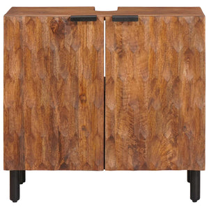 Armadio per Lavabo da Bagno con porta Marrone 62 x 33 x 58 cm 4017919