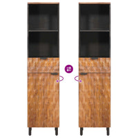 Mobile da Bagno con lo scaffale Marrone 38 x 33 x 160 cm 4017922