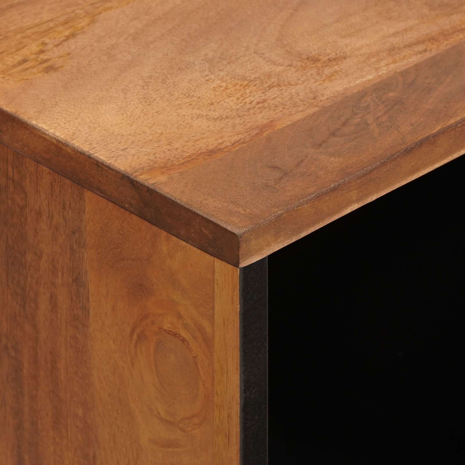 Credenza con porta Finitura Marrone Acacia 80 x 33,5 x 75 cm 4017927