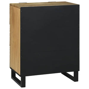 Credenza-Buffet-Armadio da cucina Marrone 60 x 33.5 x 75 cm Legno massello di mango 671915