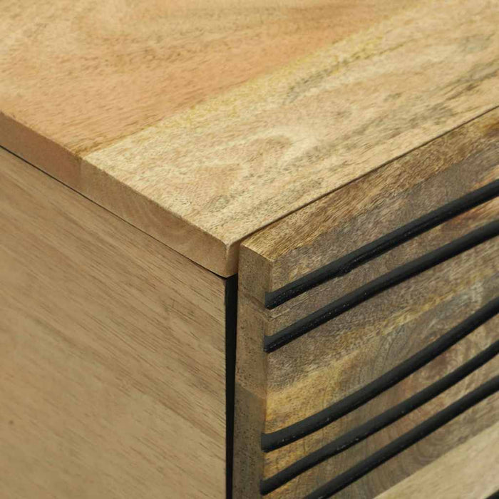 Tavolino da salotto Marrone e Nero 80 x 50 x 40 cm 4017941