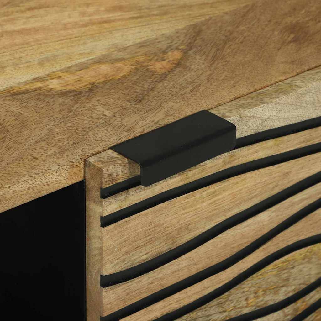 Tavolino da salotto Marrone e Nero 100 x 54 x 40 cm 4017948