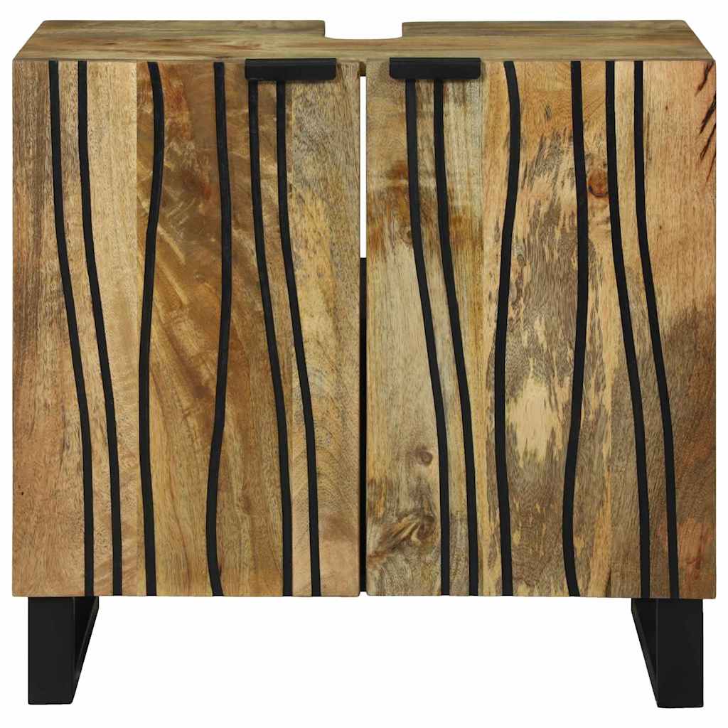 Armadio per Lavabo da Bagno con porta Marrone 62 x 33 x 58 cm 4017955