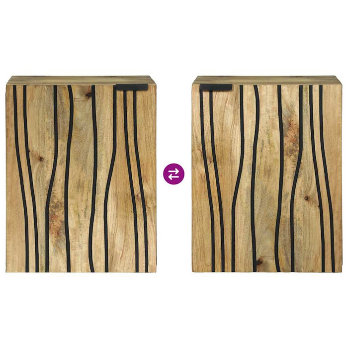 Armadio per Lavabo da Bagno con porta Marrone 38 x 33,5 x 48 cm 4017956