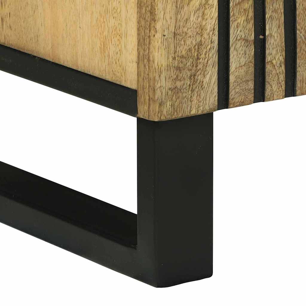 Credenza-Buffet-Armadio da cucina Marrone 60 x 33 x 75 cm legno massello di mango 890706