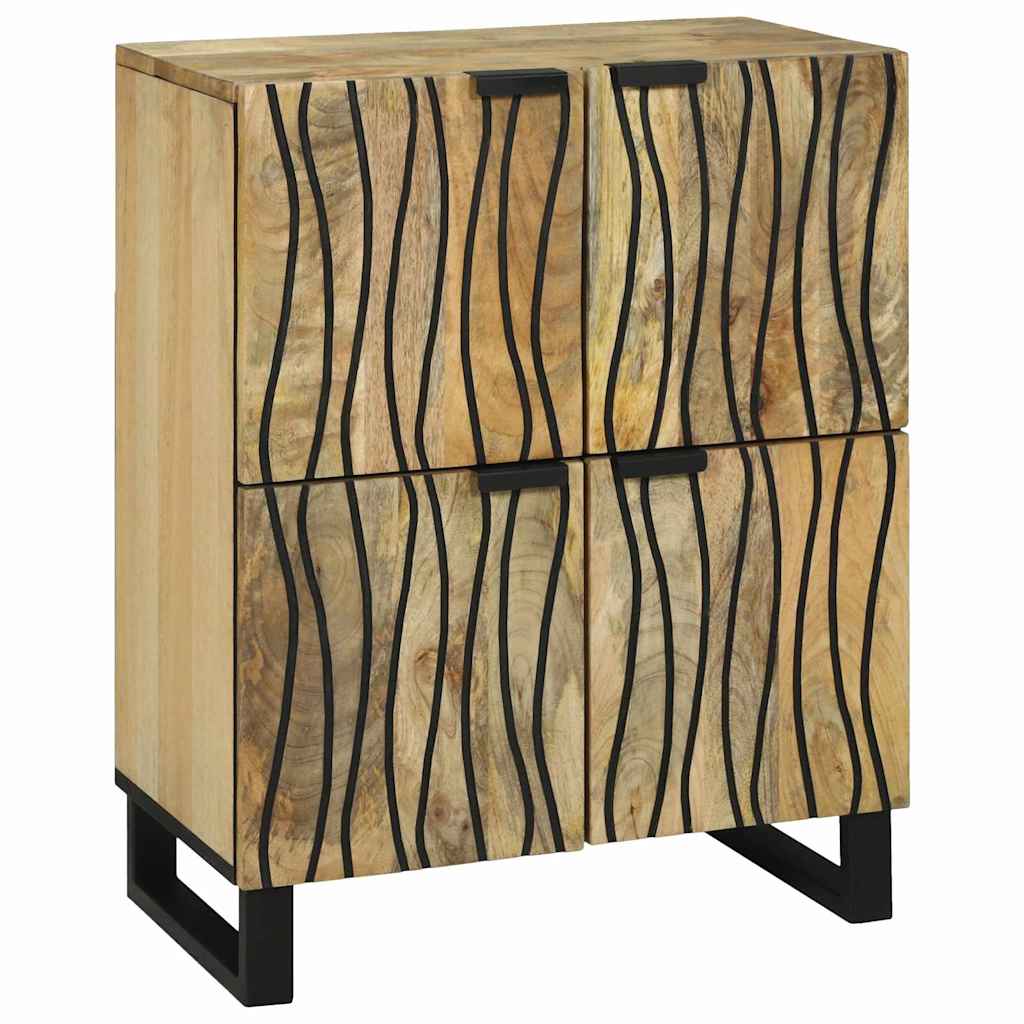 Credenza-Buffet-Armadio da cucina Marrone 60 x 33 x 75 cm legno massello di mango 715274