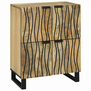 Credenza-Buffet-Armadio da cucina Marrone 60 x 33 x 75 cm legno massello di mango 715274