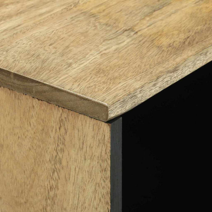 Credenza-Buffet-Armadio da cucina Marrone 80 x 33 x 75 cm legno massello di mango 114005