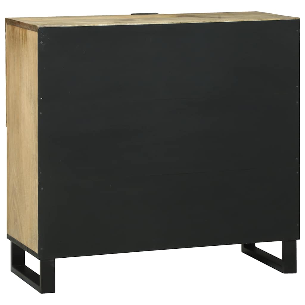 Credenza-Buffet-Armadio da cucina Marrone 80 x 33 x 75 cm legno massello di mango 114005