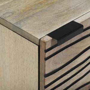 vidaXL Comodini 2 pcs Naturale 40 x 33.5 x 46 cm