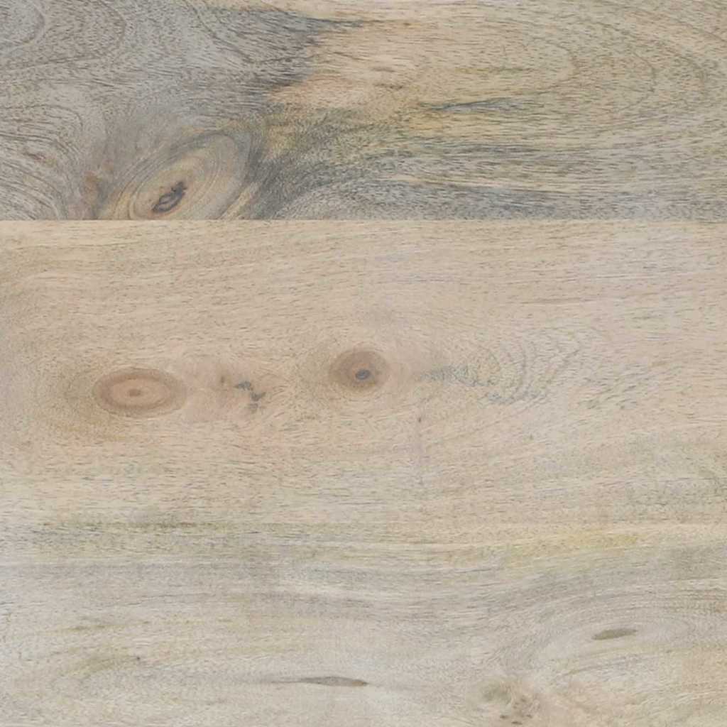 Credenza Bianco 60 x 33.5 x 75 cm Legno massello di mango 4017974