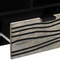 vidaXL Armadi e Supporti per Storage di Media Bianco e Nero