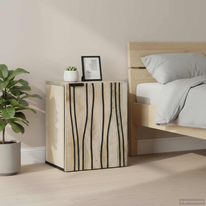 Armadio per Lavabo da Bagno-Armadietto da bagno-Mobiletto da bagno con porta Bianco 38 x 33,5 x 48 cm