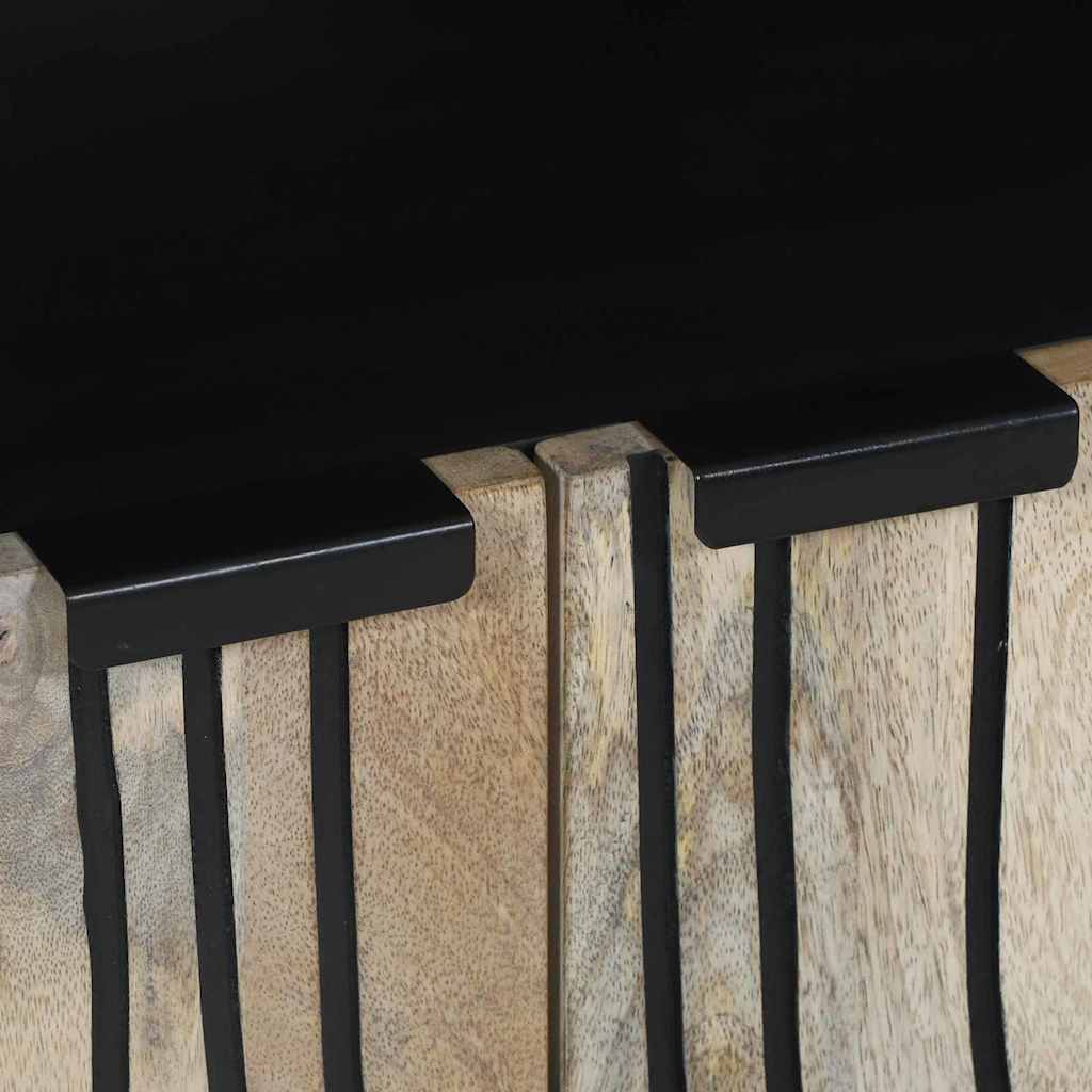 vidaXL Armadi e Supporti per Storage di Media Bianco e Nero