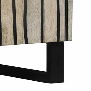 vidaXL Armadi e Supporti per Storage di Media Bianco e Nero