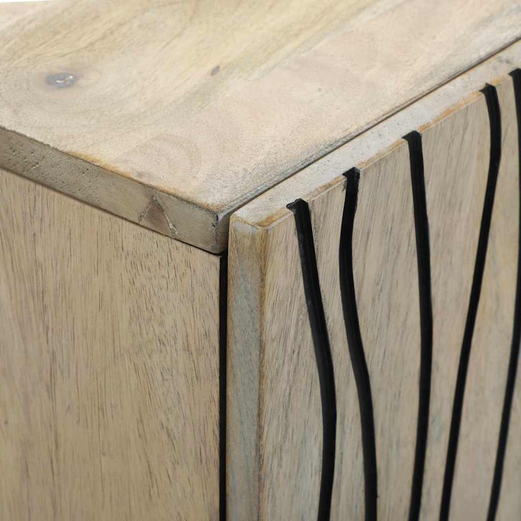 vidaXL Armadi e Supporti per Storage di Media Bianco e Nero