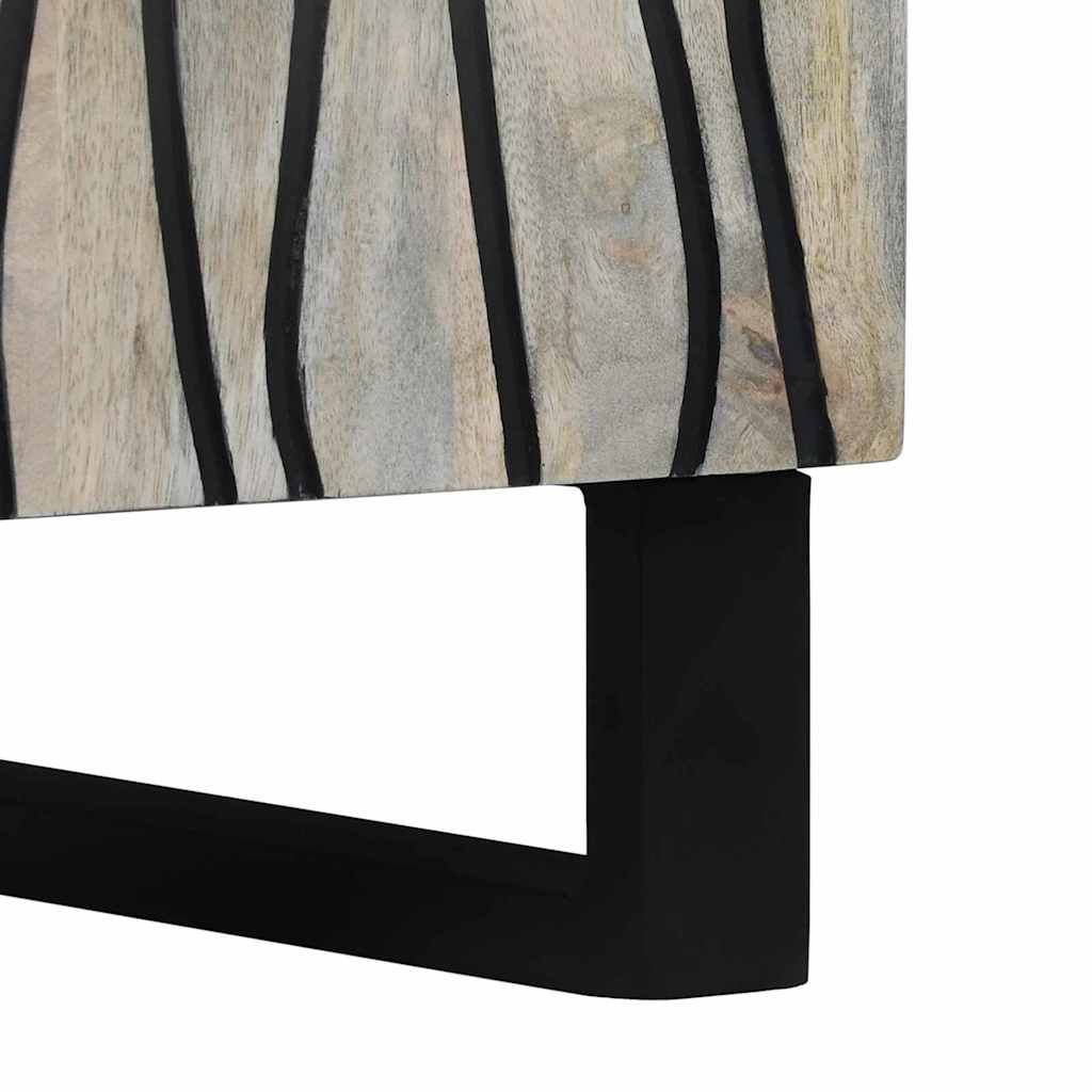 vidaXL Armadi e Supporti per Storage di Media Bianco e Nero