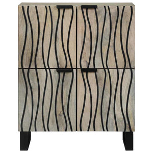 vidaXL Armadi e Supporti per Storage di Media Bianco e Nero