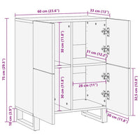 vidaXL Armadi e Supporti per Storage di Media Bianco e Nero