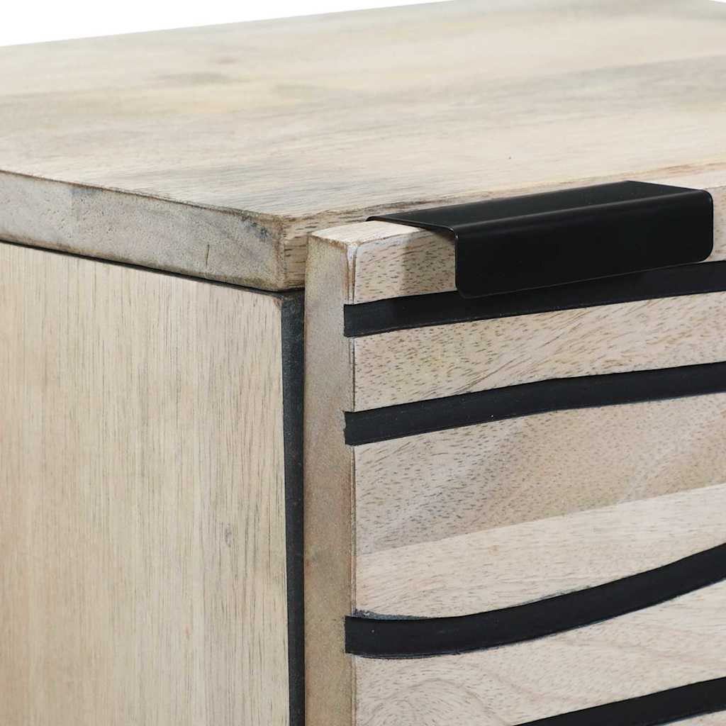 vidaXL Armadi e Supporti per Storage di Media Bianco e Nero