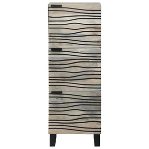 vidaXL Armadi e Supporti per Storage di Media Bianco e Nero