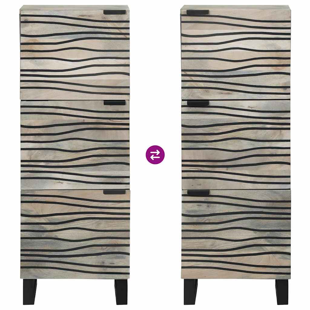 vidaXL Armadi e Supporti per Storage di Media Bianco e Nero