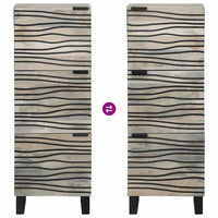 vidaXL Armadi e Supporti per Storage di Media Bianco e Nero