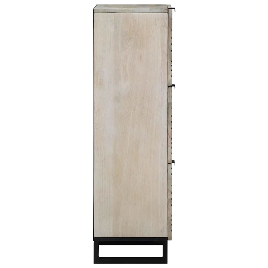 vidaXL Armadi e Supporti per Storage di Media Bianco e Nero