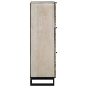 vidaXL Armadi e Supporti per Storage di Media Bianco e Nero