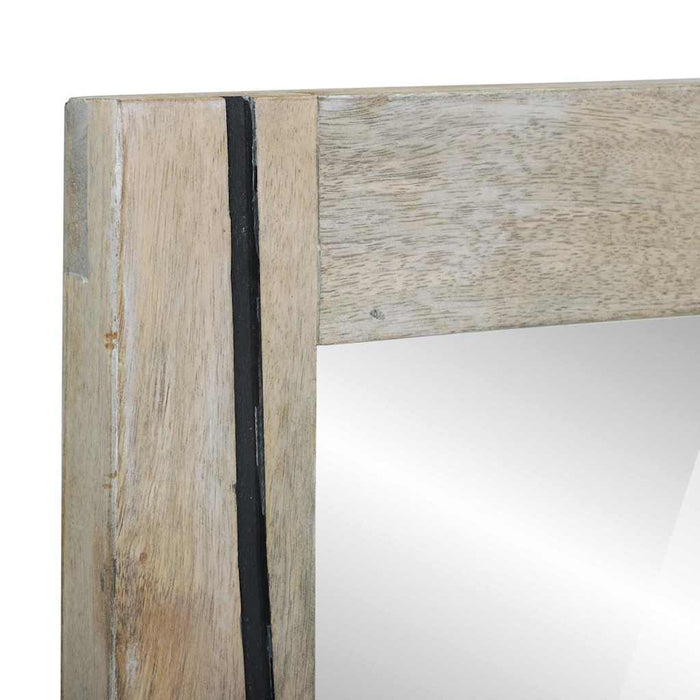 Specchio da bagno con specchio Marrone, argento 50 x 70 x 30 cm 4018003