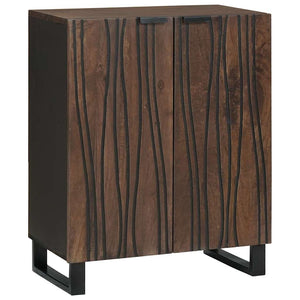Credenza Marrone 60 x 33.5 x 75 cm Legno massello di mango 4018010