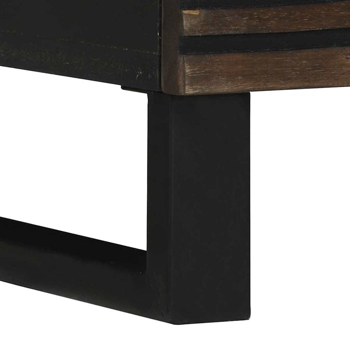 Armadio da Notte Noce 40 x 33 x 46 cm legno massello di mango 4018014