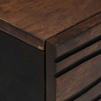 Tavolino da salotto Marrone e Nero 100 x 54 x 40 cm 4018020