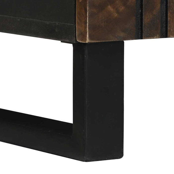 Armadio per Lavabo da Bagno con porta Noce 38 x 33,5 x 58 cm 4018029