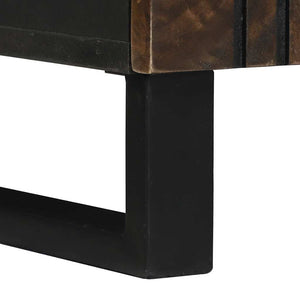 Armadio per Lavabo da Bagno-Armadietto da bagno-Mobiletto da bagno con porta Noce 38 x 33,5 x 58 cm