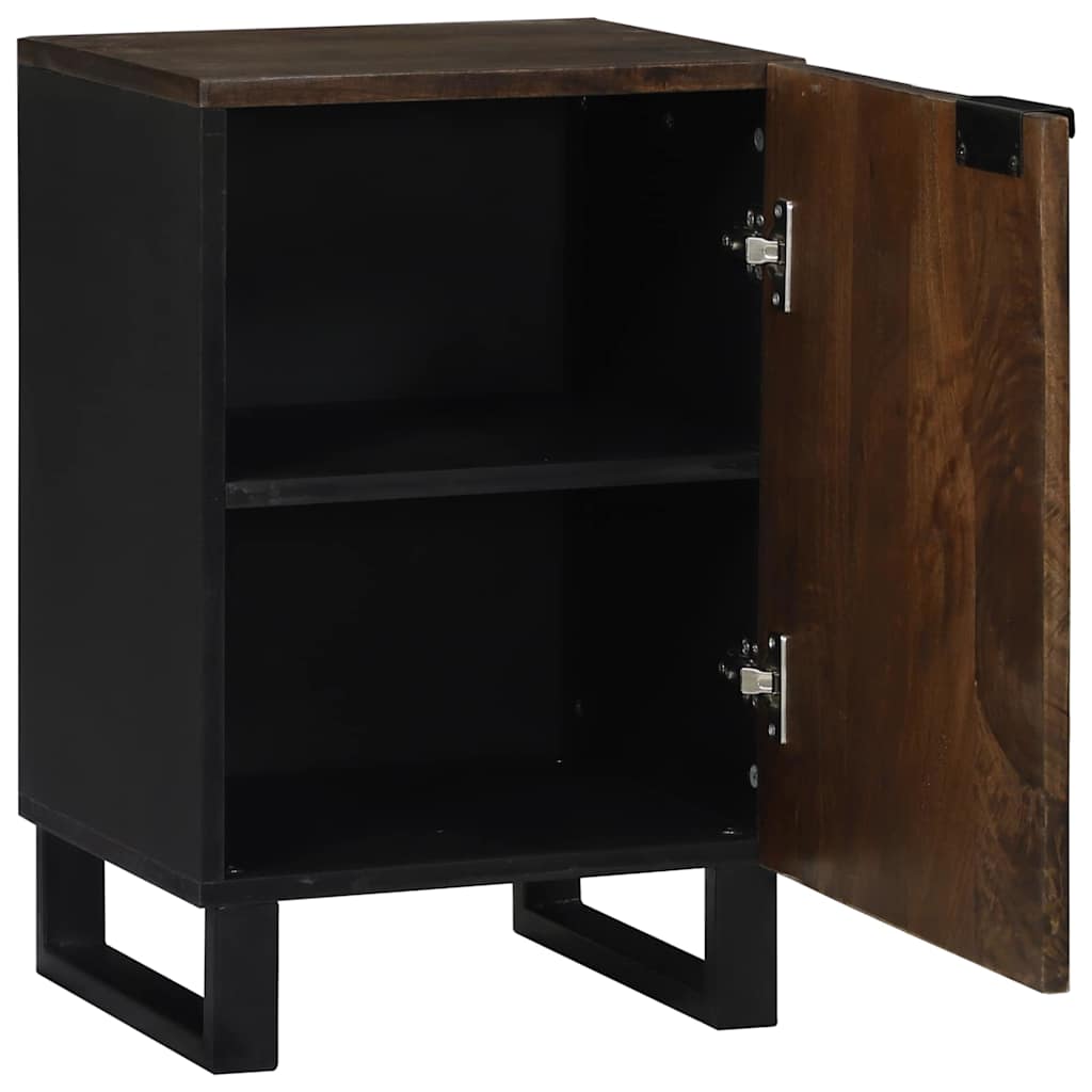 Armadio per Lavabo da Bagno con porta Noce 38 x 33,5 x 58 cm 4018029